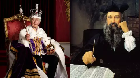 ¿Se cumplió? Una predicción de Nostradamus opacaría al Rey Carlos III