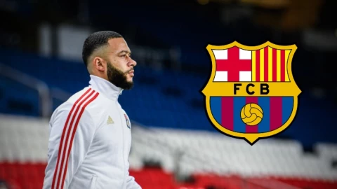 Memphis Depay Barcelona 