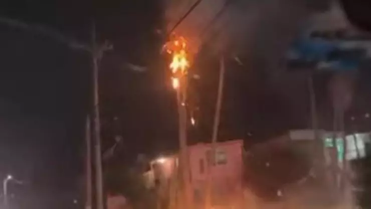 Explota transformador en Playas de Tijuana y deja esta zona sin luz
