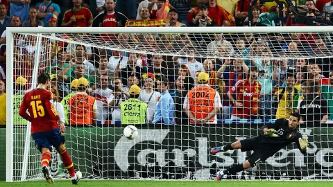 Portugal v Spain - UEFA EURO 2012 Semi Final