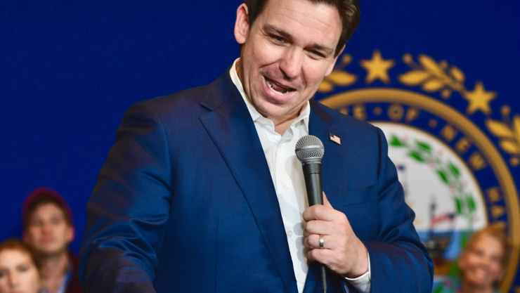 El gobernador de Florida, Ron DeSantis