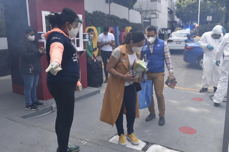 Respetando las normas sanitarias, nada nos impidió verlos felices