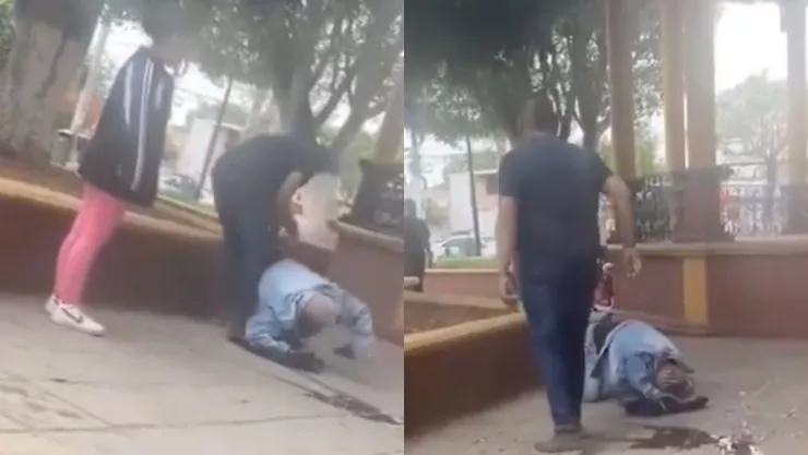 Adulto mayor recibe brutal golpiza por espantar a su hija
