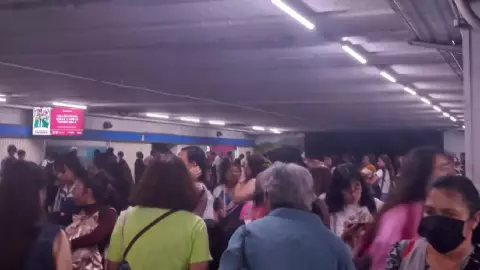 Cierran la estación Zócalo-Tenochtitlán de la Línea 2 del Metro CDMX
