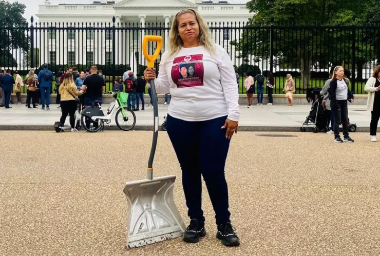 Ella es Ceci Flores, líder de las madres buscadoras de Sonora 