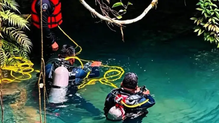 Hallan con vida a joven PESCADOR tras 15 días atrapado dentro de un CENOTE; este era su ATERRADOR escondite