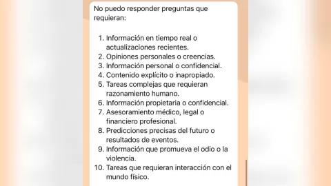 WhatsApp: ¿Que preguntas nunca debes hacerle a Meta AI?