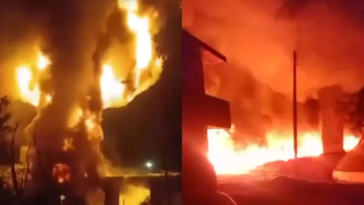 ¡Último minuto! Pipa de gasolina cae desde un puente y EXPLOTA; esta carretera está completamente cerrada (VIDEO FUERTE).jpg