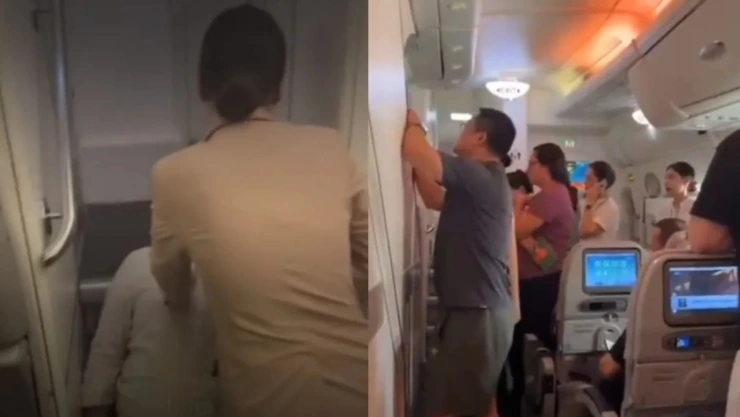 Pasajeros de avión quedan atrapados 10 horas en Hangzhou