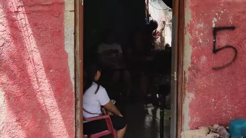 niña murio elevador hospital