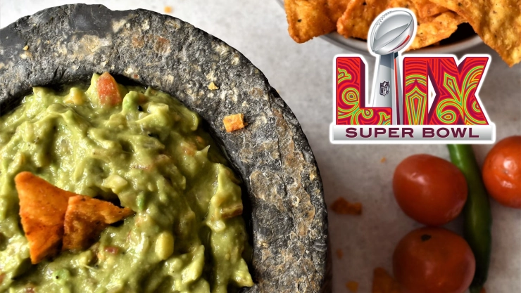 ¿Cuánto gana México por el consumo del guacamole en Estados Unidos durante el Super Bowl LIX?