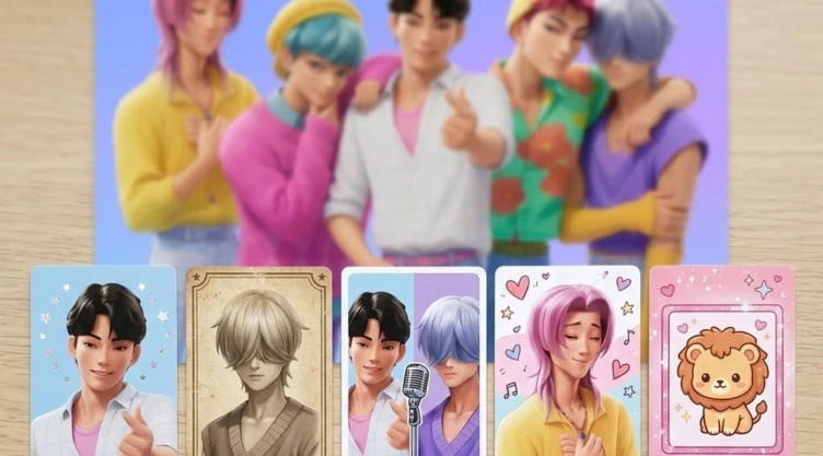 5 ideas de photocards de Saja Boys tipo Lucky Draw para una verdadera fan de KPop Demon Hunters