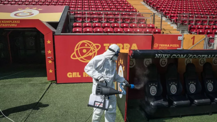 Futbol en Turquía con Coronavirus