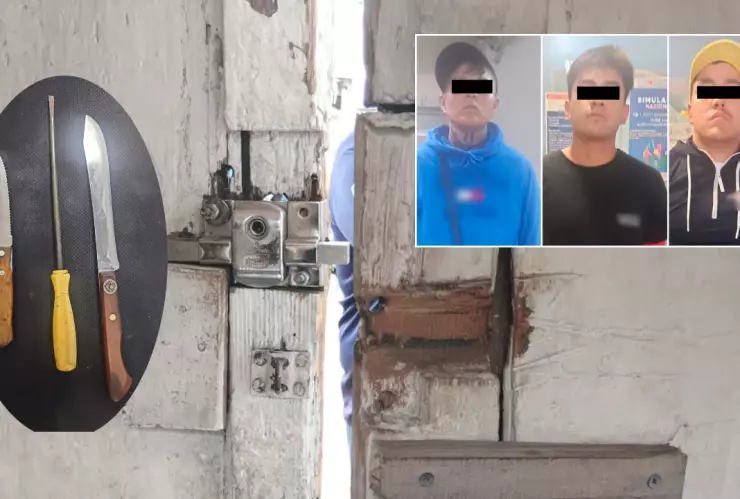 Hombre fue amagado en CDMX para ser desalojado d euna casa.