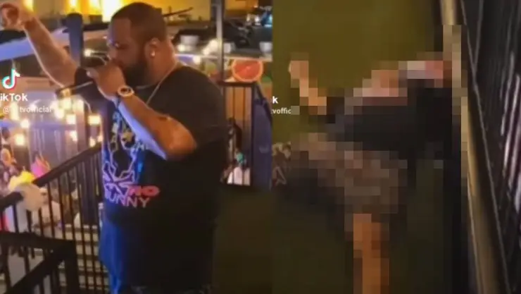 VIDEO: Momento en que rapero Big Pokey colapsa en antes de morir
