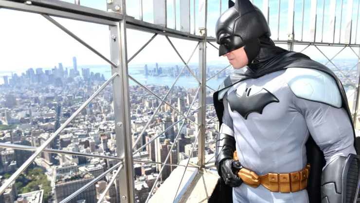 Batman Celebrates His 80th Anniversary At The Empire State Building