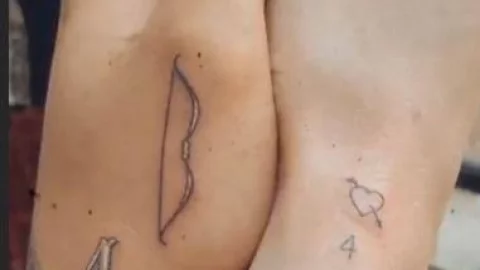 Tatuaje de Nodal y Belinda