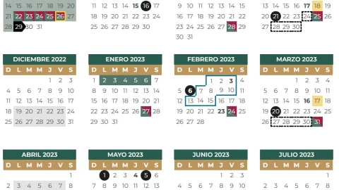 calendario sep 2023 2024 megapuentes