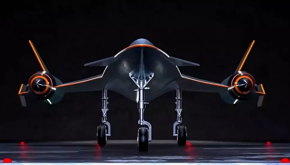 Avión supersónico chino