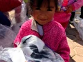 Entrega de juguetes en Xalostoc, Tlaxcala