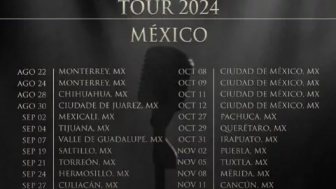 Luis Miguel confirma touur 2024