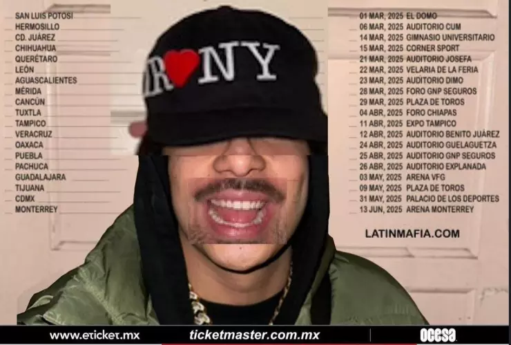 latin mafia concierto cancun
