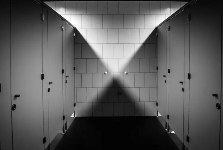 La razón por la que se pone hielo en los mingitorios