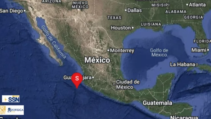 ÚLTIMA HORA ¡TIEMBLA en Jalisco! Se registra un sismo de magnitud 5.4 en Cihuatlán