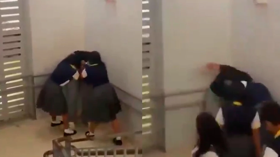 Video viral de estudiantes golpeando a docente en Panamá