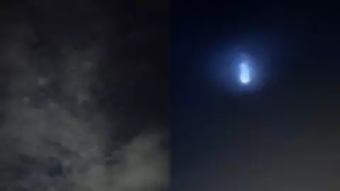 ¿Es un OVNI Captan luces en el cielo de Cancún, CDMX y Monterrey?