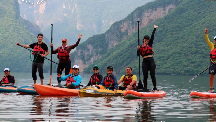 ¡Aventura total! Explora Chiapas remando: así puedes hacer kayak en el Cañón del Sumidero