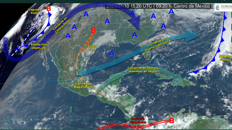 Clima hoy 11 de enero en Quintana Roo y campeche