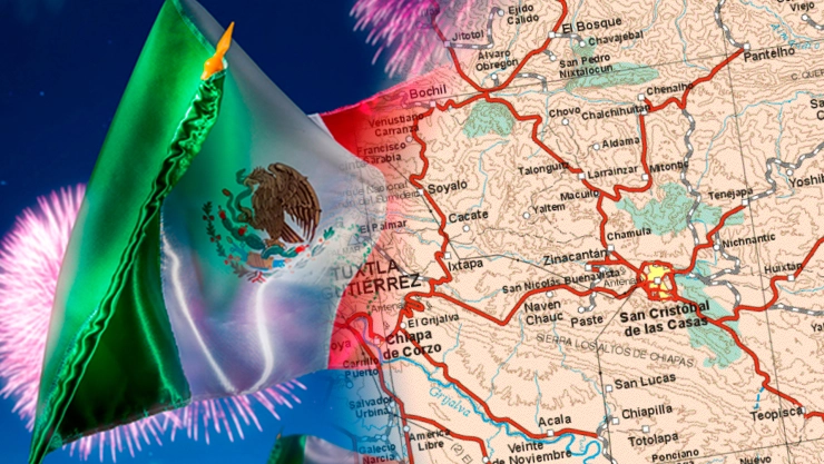 Municipios Chiapas fiestas patrias