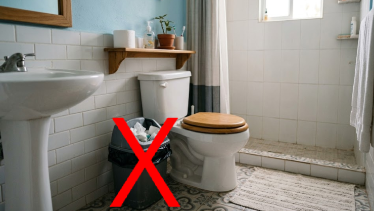 4 ideas para reemplazar el bote de basura de tu baño por opciones más aesthetics