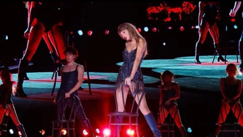 Taylor Swift lanza mensaje durante concierto en México