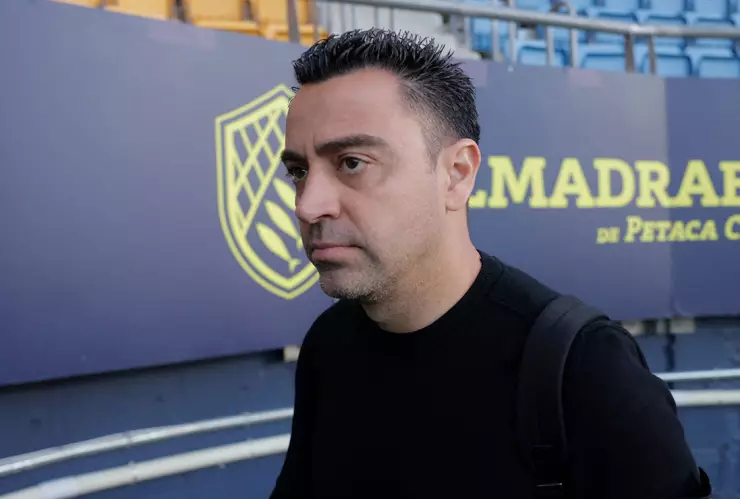 Xavi Hernández, técnico del Barcelona