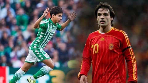 Morientes le augura un nivel superior a Diego Lainez
