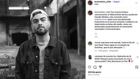 muerte querido músico