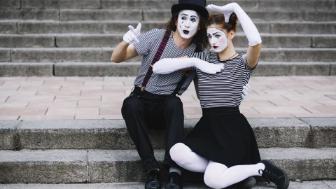 Día Internacional del Mimo: el arte silencioso