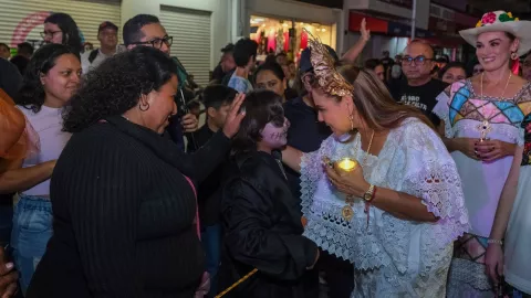 El Hanal Pixán 2023 en Chetumal recibió a miles de familias