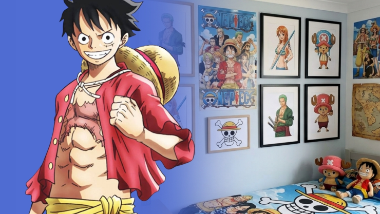 5 formas de decorar el cuarto de tu hijo de One Piece sin gastar una fortuna