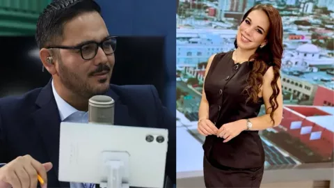José Luis García y Débora Estrella además del amor compartían la pasión por el periodismo