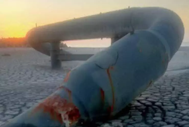 Incidente por fuga de gas en Pemex en Campeche.