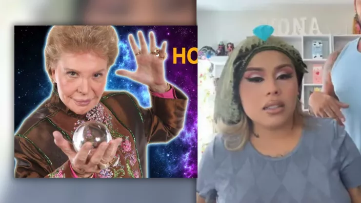 Comparan a Mona con Walter Mercado