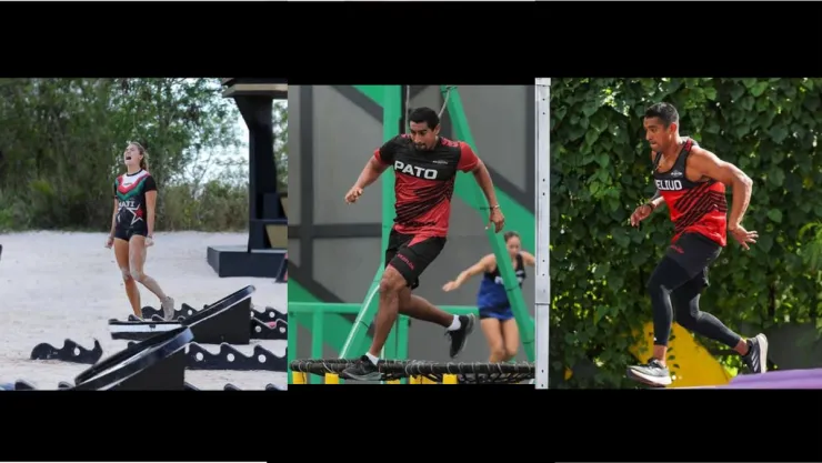 Campeones del equipo rojo Exatlón México