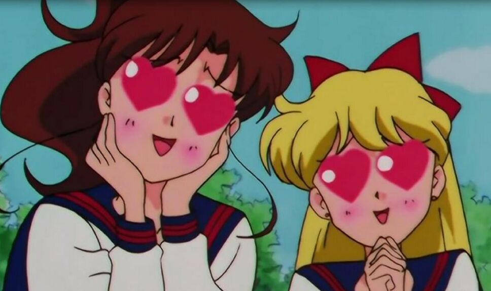 sailor jupiter y sailor venus
