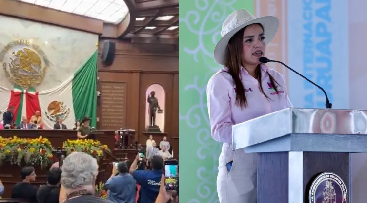 Grecia Quiroz es declarada como persona non grata en el Congreso de Michoacán