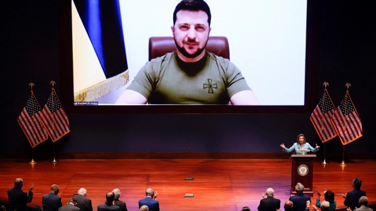 Zelensky Congreso de EU Ucrania