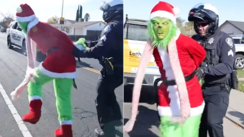 Arrestan al Grinch
