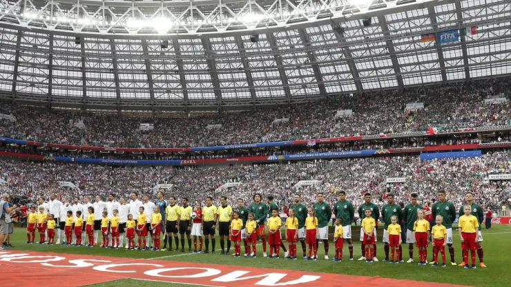 Invitado de lujo en el México vs Alemania